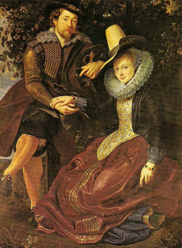 rubens and his wife isabella brandt